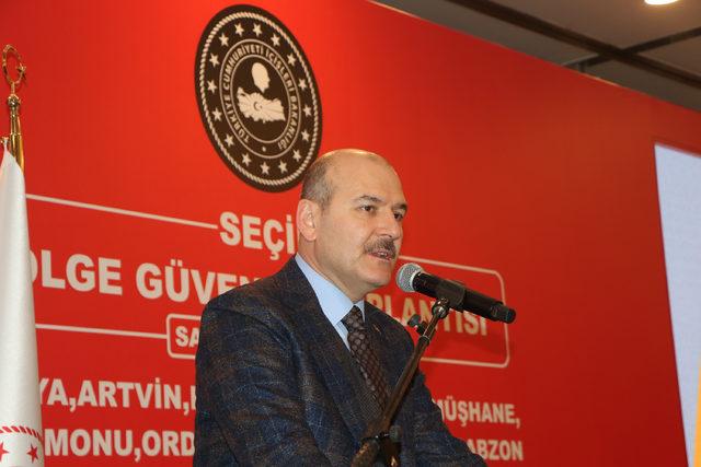 Bakan Soylu: PKK'nın Karadeniz Bölgesi'ne açılmasının önüne geçtik