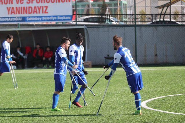 Şahinbey Ampute İlk Yarıda Lider 1