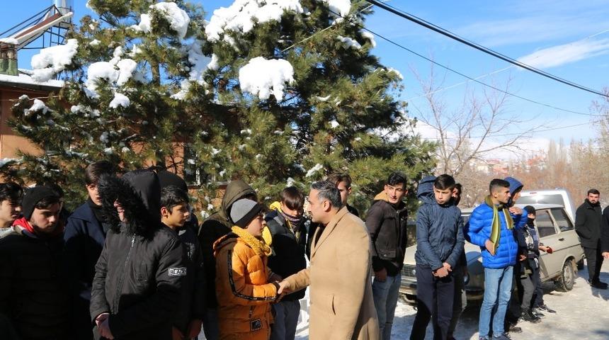 Başkan Cabbar Ve İlçe Teşkilatı Ali Doğu’nun Mevlid Yemeğine Katıldı