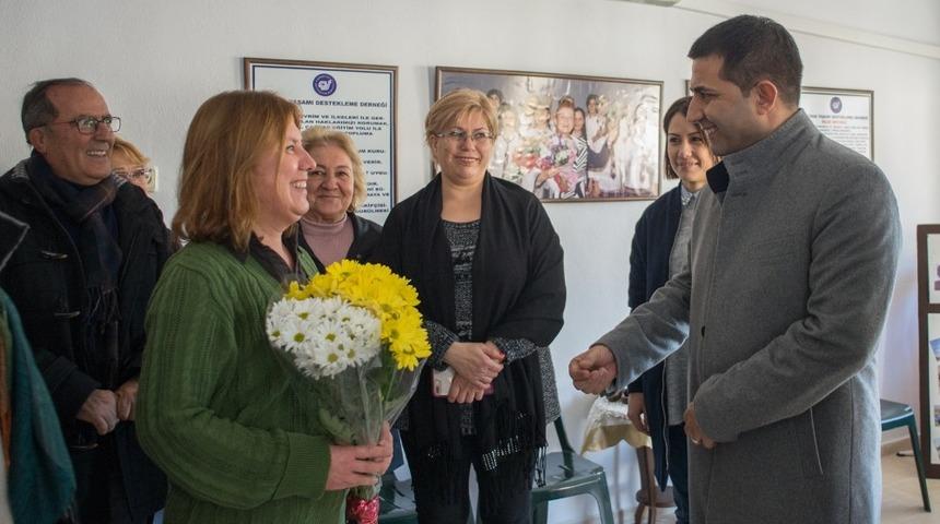 CHP adayı Ömer Günel’in STK ziyaretleri sürüyor