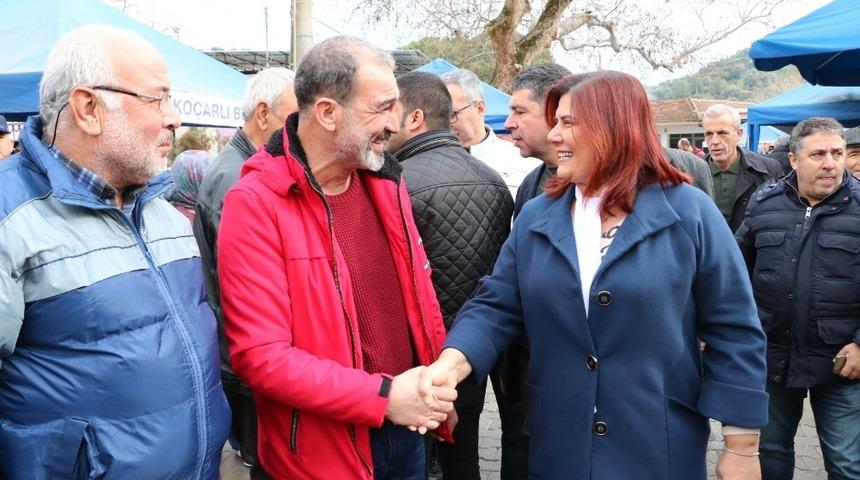 Başkan &Ccedil;er&ccedil;ioğlu Ko&ccedil;arlı&rsquo;da vatandaşlarla buluştu