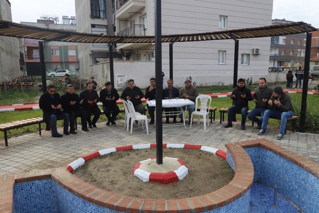 Şehit Ali Şahin isminin verildiği parkta anıldı