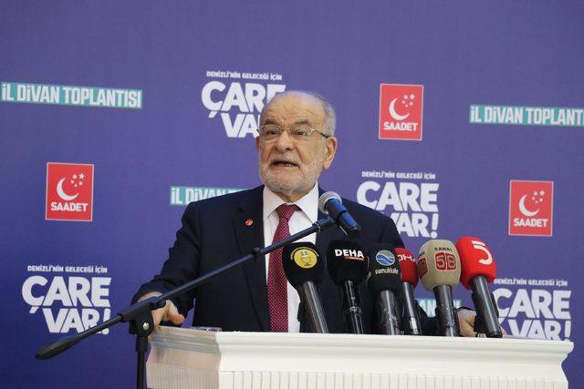 Karamollaoğlu, hükümeti eleştirdi