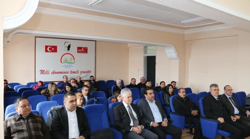 Tarım Danışmanlarına Eğitim toplantısı d&uuml;zenlendi