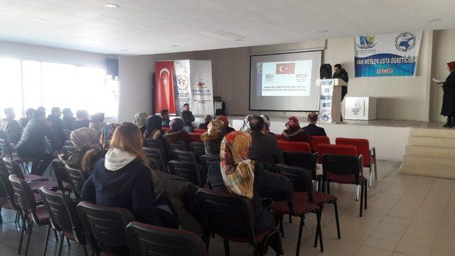 Van’daki usta öğreticilere yönelik bilgilendirme semineri