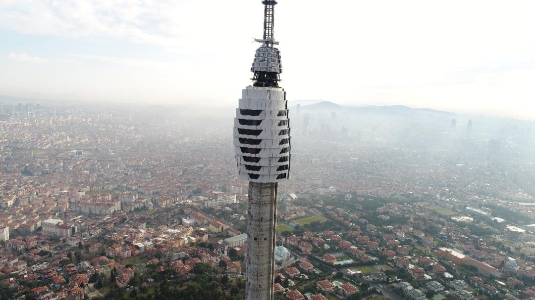 &Ccedil;amlıca Kulesi'nde sona yaklaşıldı