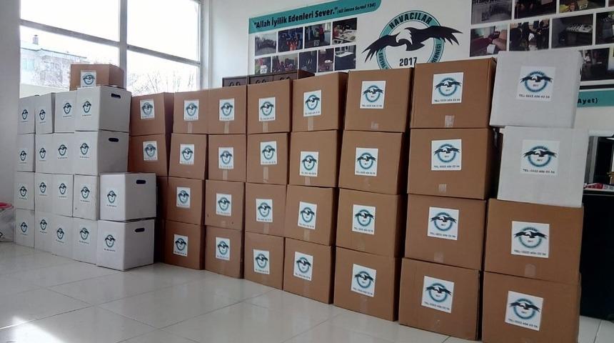 Havacılar, 185 aileye umut oldu