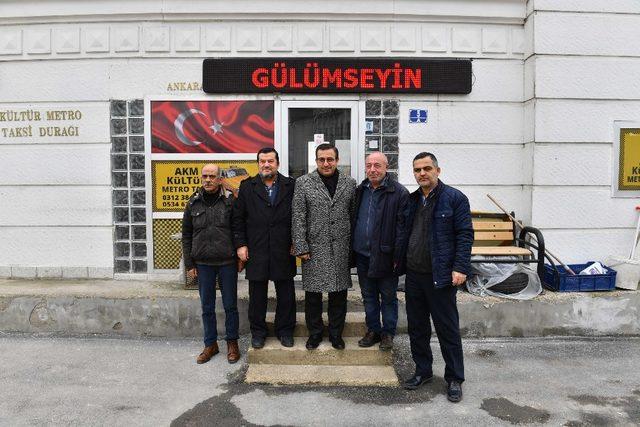 Tuzcuoğlu, büyükşehir birimlerine ziyaretlerini sürdürüyor