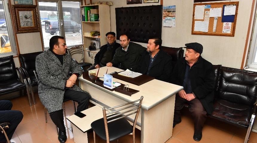 Tuzcuoğlu, b&uuml;y&uuml;kşehir birimlerine ziyaretlerini s&uuml;rd&uuml;r&uuml;yor