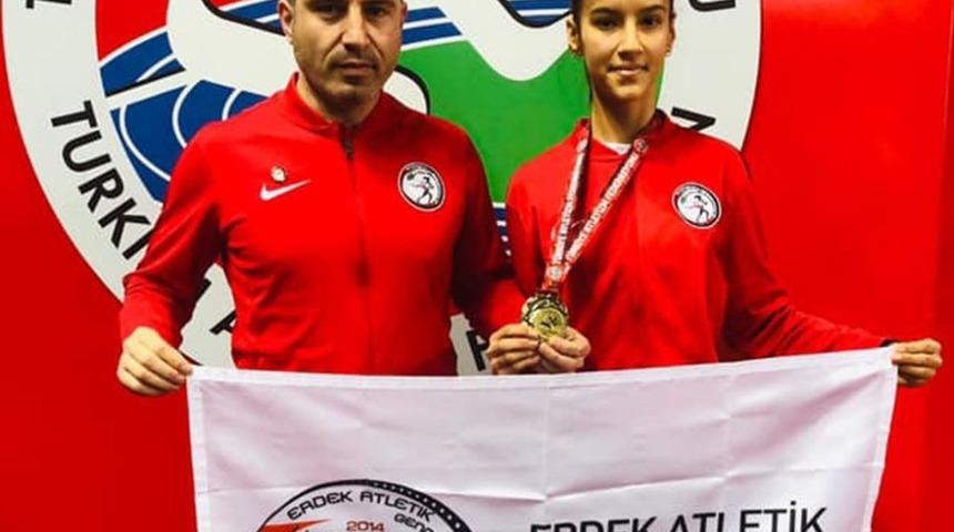 Erdek&rsquo;li sporcular T&uuml;rkiye şampiyonasında başarılı sonu&ccedil;lar aldılar