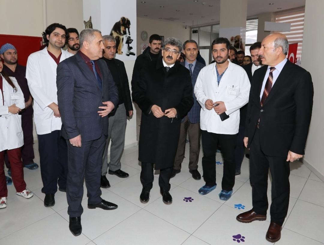 Vali Bilmez, hayvan barınağı ve hayvan pazarını inceledi