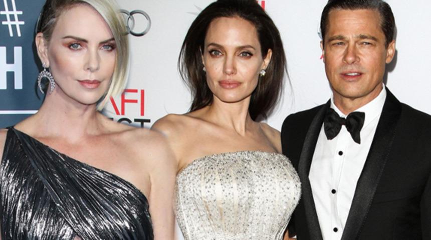 Brad Pitt ile Charlize Theron aşkı ortaya çıkardı