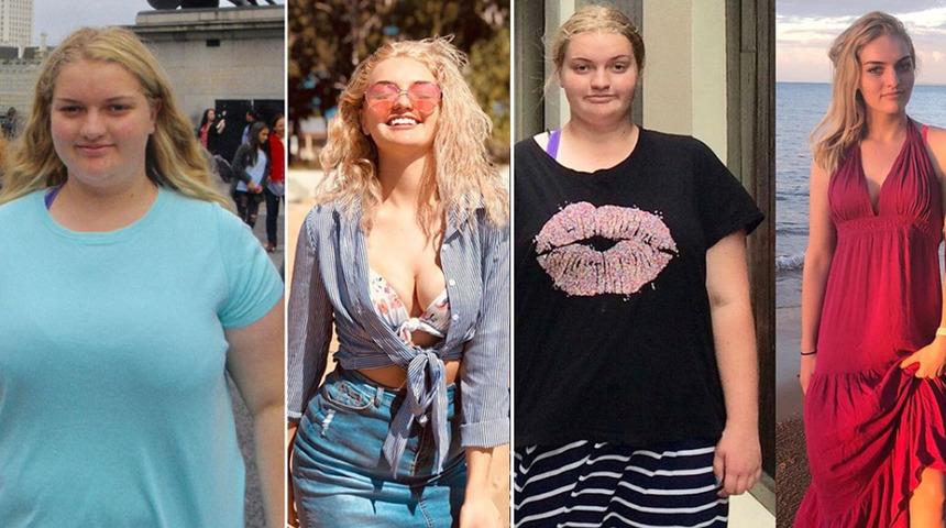 Azmin zaferi diye buna denir! Kilo vererek başka birine dönüşen kadın doktorları bile şaşırttı