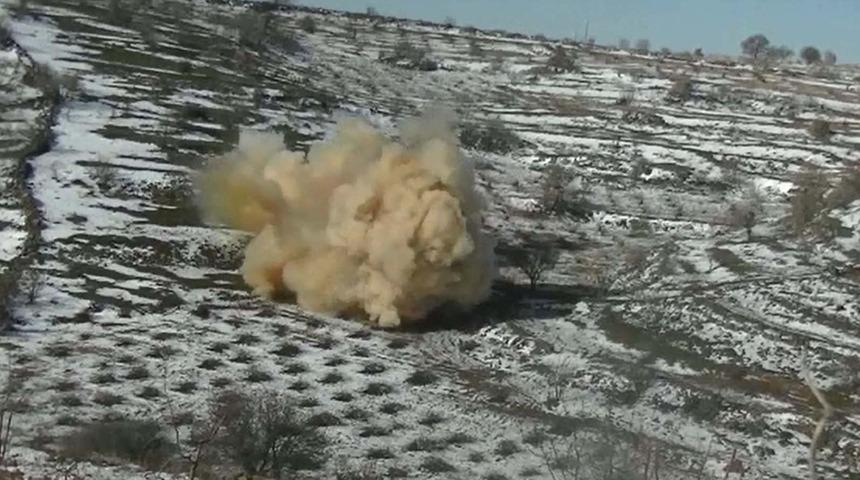 Mardin'de 150 kilogram patlayıcı ele geçirildi