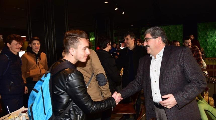 Başkan Can, Bilecikspor y&ouml;netimi ile bir araya geldi