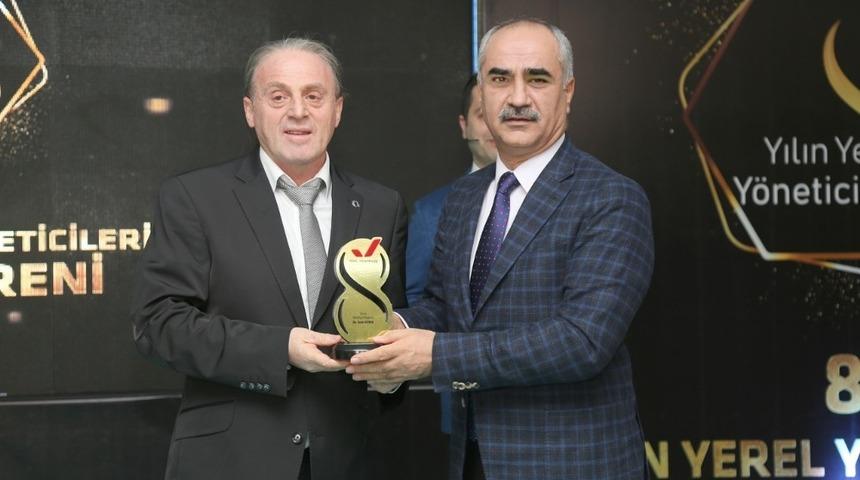 Başkan Aydın&rsquo;a bir &ouml;d&uuml;l daha