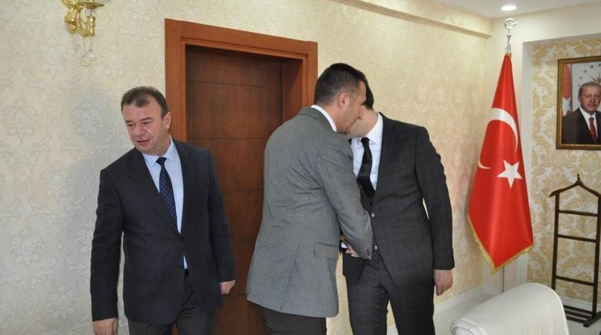 Yıldız erkek Kros Takımından Kaymakam Coşkun’a ziyaret