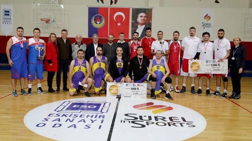 ESO&rsquo;nun "Şirketler Arası Basketbol Turnuvası"  sona erdi