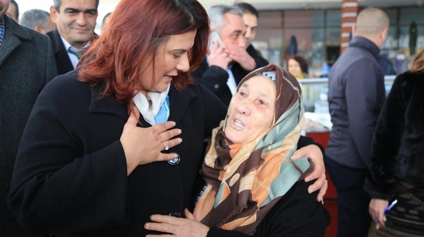 Başkan &Ccedil;er&ccedil;ioğlu, At&ccedil;a pazarını ziyaret etti