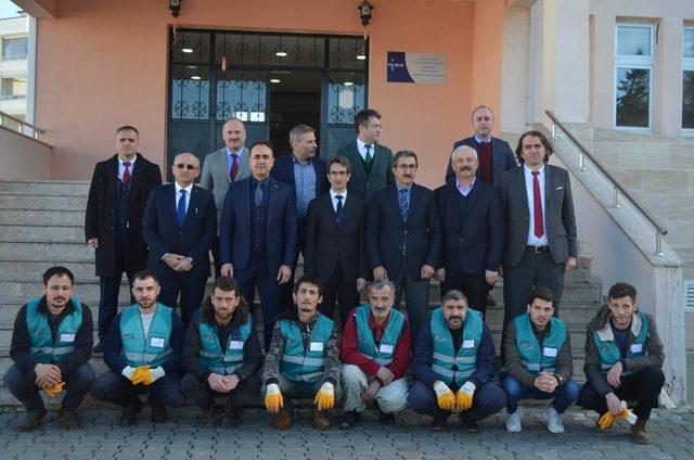Trabzon’da denetimli serbestlikten yararlanan 149 hükümlü çalışıyor
