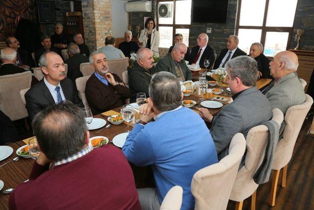 Başkan Kazım Kurt, Alevi dedeleri ve kanaat önderleri ile bir araya geldi