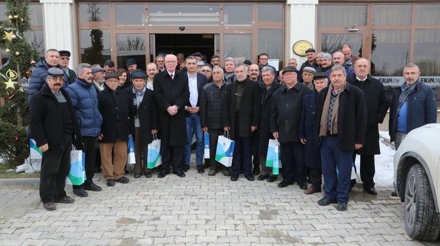 Başkan Kazım Kurt, Alevi dedeleri ve kanaat &ouml;nderleri ile bir araya geldi