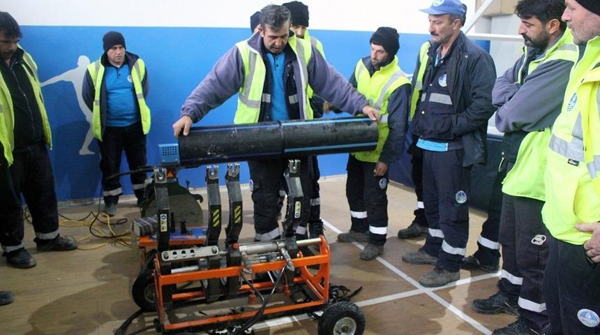 SASKİ personeline &uuml;&ccedil; eğitim d&uuml;zenlendi