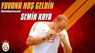 Semih Kaya resmen Galatasaray'da 