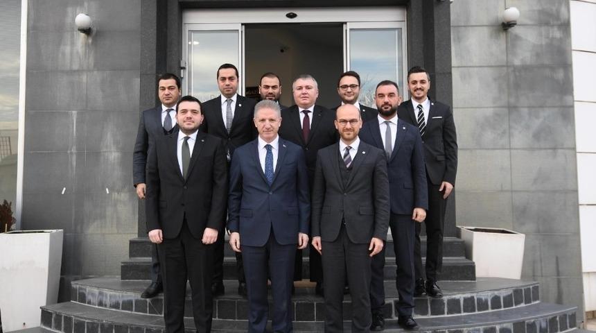Gaziantep Valisi Davut G&uuml;l&rsquo;den GAGİAD&rsquo;a ziyaret