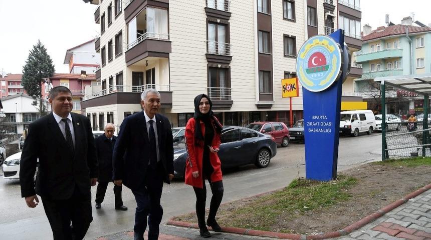 Başkan G&uuml;naydın: &ldquo;Ziraat &uuml;zerinde &ccedil;alışmalar yapan bir belediyeyiz&rdquo;