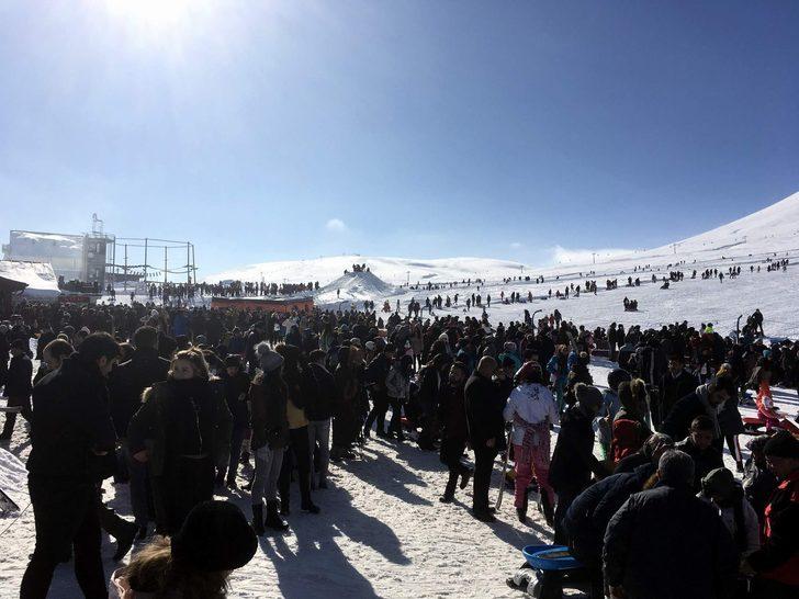 Erciyes doldu taştı! 2 günde 110 bin kişi ağırlandı G2