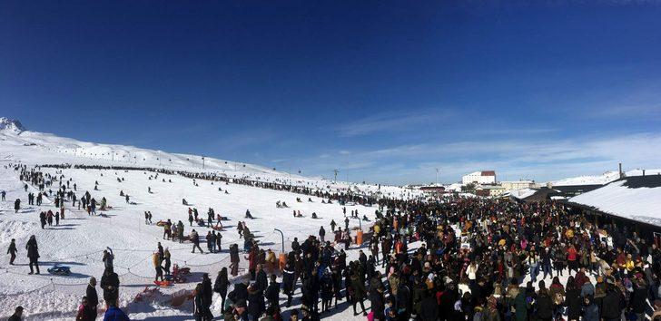 Erciyes doldu taştı! 2 günde 110 bin kişi ağırlandı G4