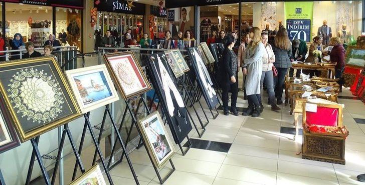 Havran Halk Eğitimi Merkezi’nden el sanatları sergisi G3