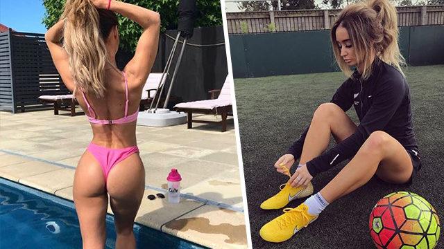 Karşısınızda dünyanın en seksi sol beki: Laura Merrin 