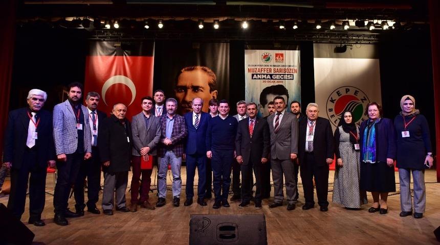 Muzaffer Sarıs&ouml;zen Kepez&rsquo;de anıldı