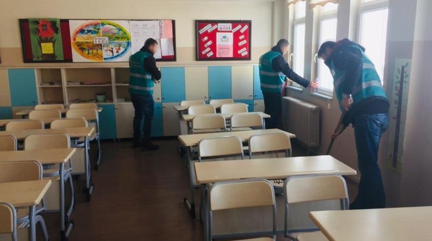 Erzurum&rsquo;da Okullar G&uuml;zelleşiyor