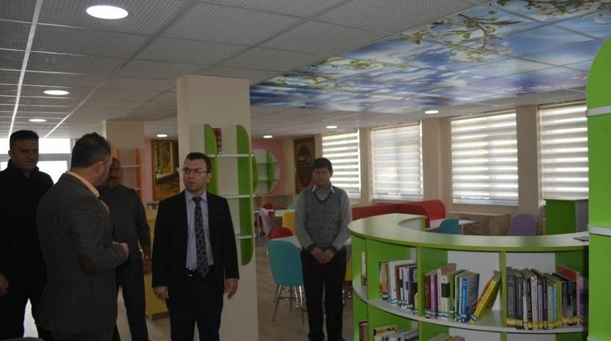 &Ccedil;avdarhisar&rsquo;da K&uuml;t&uuml;phane yenileme &ccedil;alışmaları