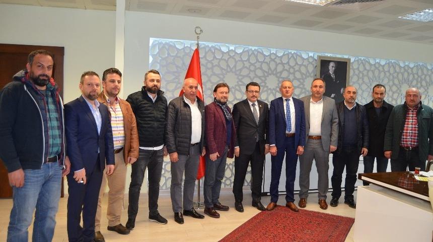 Ortahisar Belediye Başkanı Ahmet Metin Genç, sanayicilerin projesine destek verdi