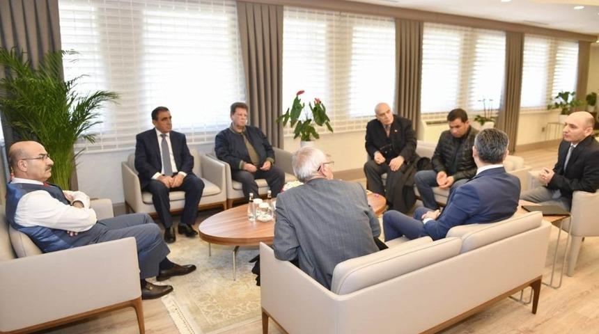 Muhtarlardan Vali Demirtaş&rsquo;a ziyaret