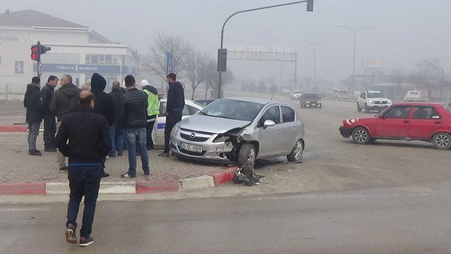 İnegöl’de trafik kazası