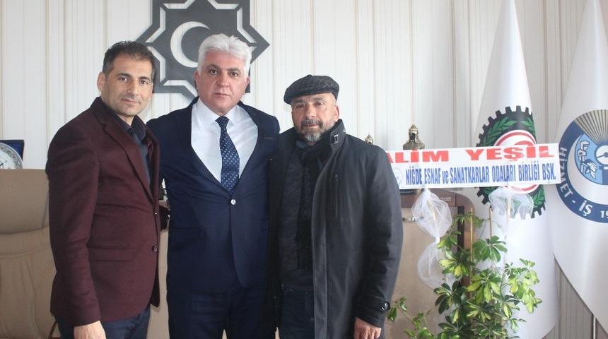 Başkan Yeşil;  &ldquo;İş&ccedil;i kazanırsa esnaf da kazanır&rdquo;