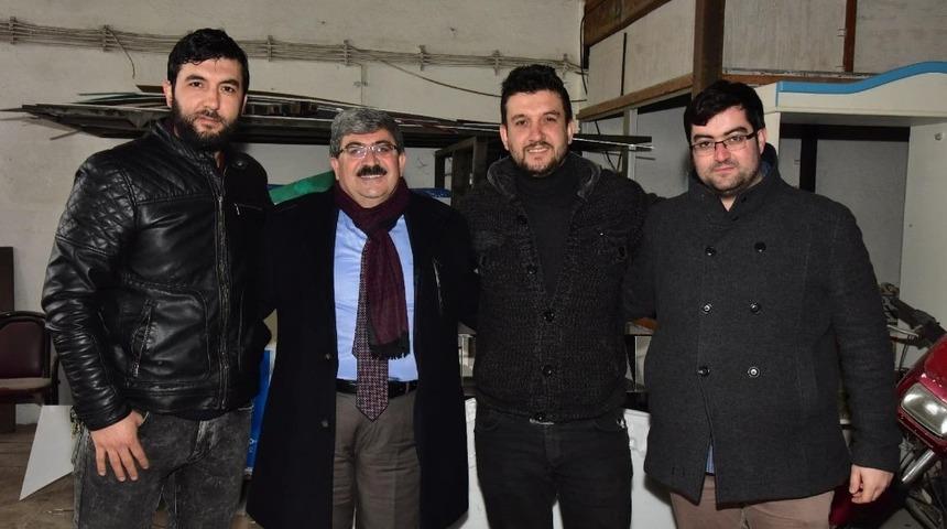 Başkan Can, sanayi esnafı ile bir araya geldi