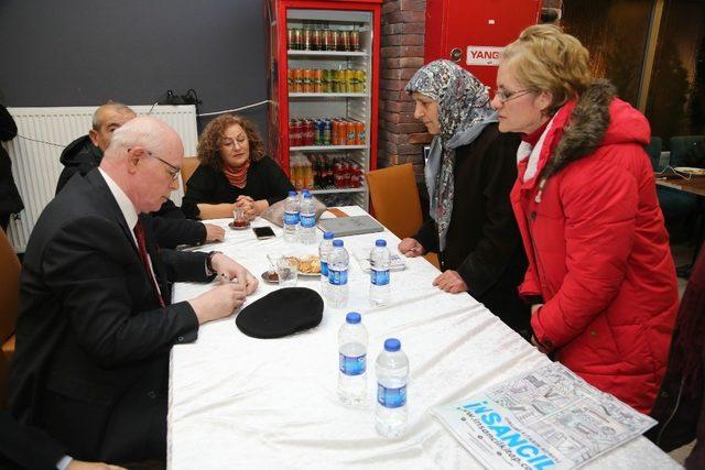 Kazım Kurt mahalle ziyaretlerine devam ediyor