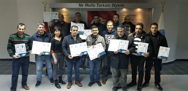 Turgutlu’da gazeteciler drone eğitimi aldı