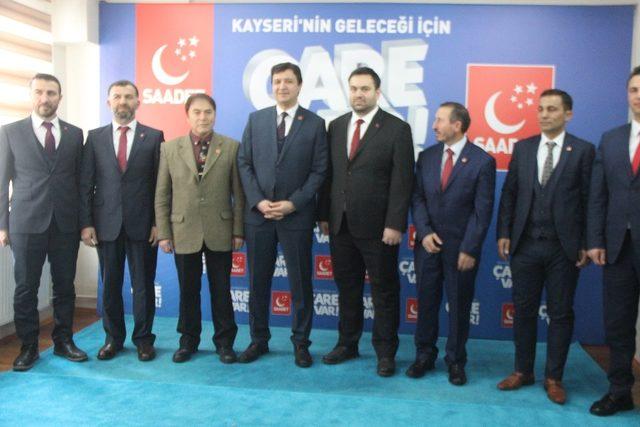 Saadet Partisi ilçe belediye başkan adaylarını açıkladı
