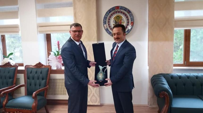 Başkan Duymuş&rsquo;tan Vali Şent&uuml;rk&rsquo;e ziyaret