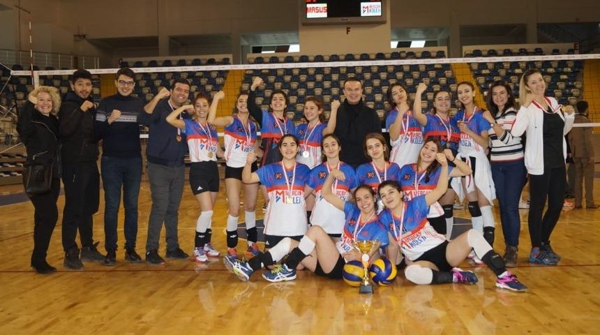 Voleybol Bayanlar B&ouml;lgesel Ligi tamamlandı