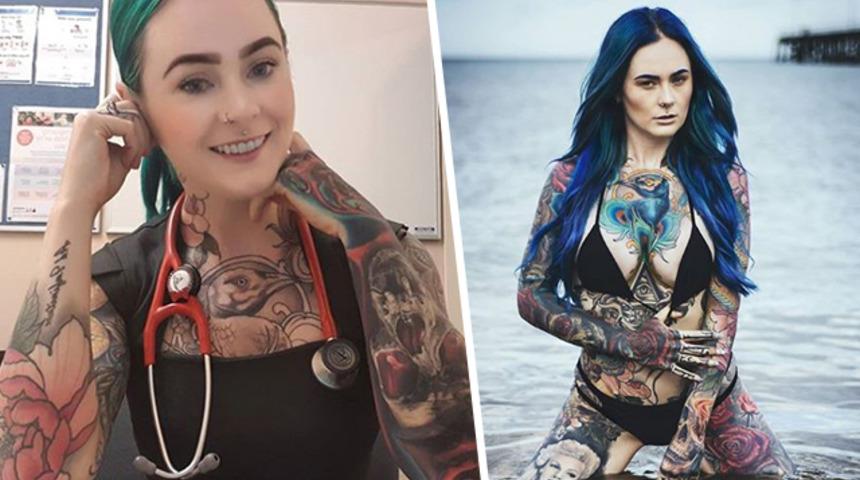 D&uuml;nyanın en &ccedil;ok d&ouml;vmesine sahip doktoru: Sarah Gray