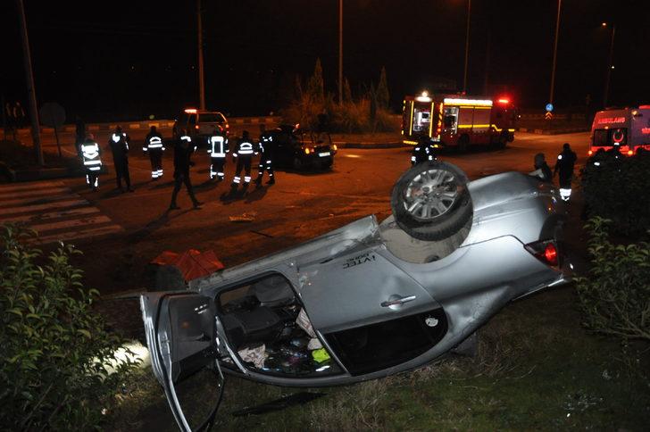 İki aracın arasında sıkıştı! Feci ölüm G2