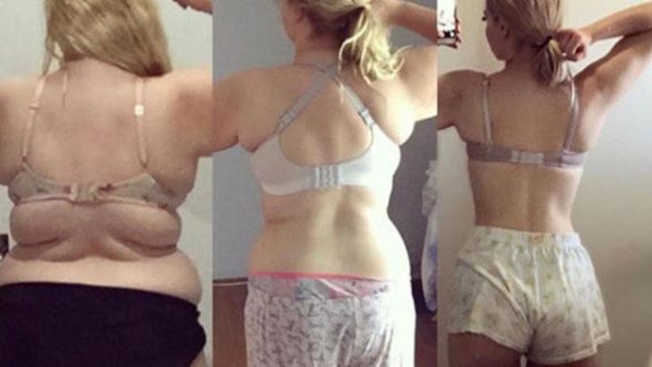 Kendi yöntemiyle kilo verdi, görenleri şaşırttı!  G1